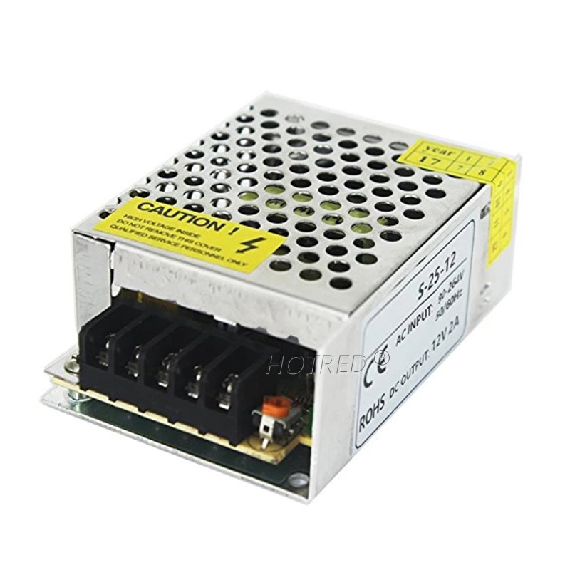 Swiching DC 12V 2A 12 V Volt Transformers LED Adapter Power Supply For XHP70 LED