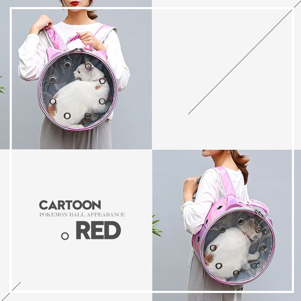 Pet Carrier for Cat Carrying Backpack for Cats Capsule Windows Bag Cat Backpack Carrying Cats Pet Products Carrier Travel Bag