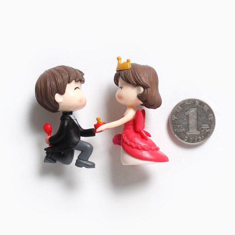 Decorative Bride & Bridegroom Wedding Fridge Magnets 3D Groom Wedding Decoration: Groom Bridegroom b