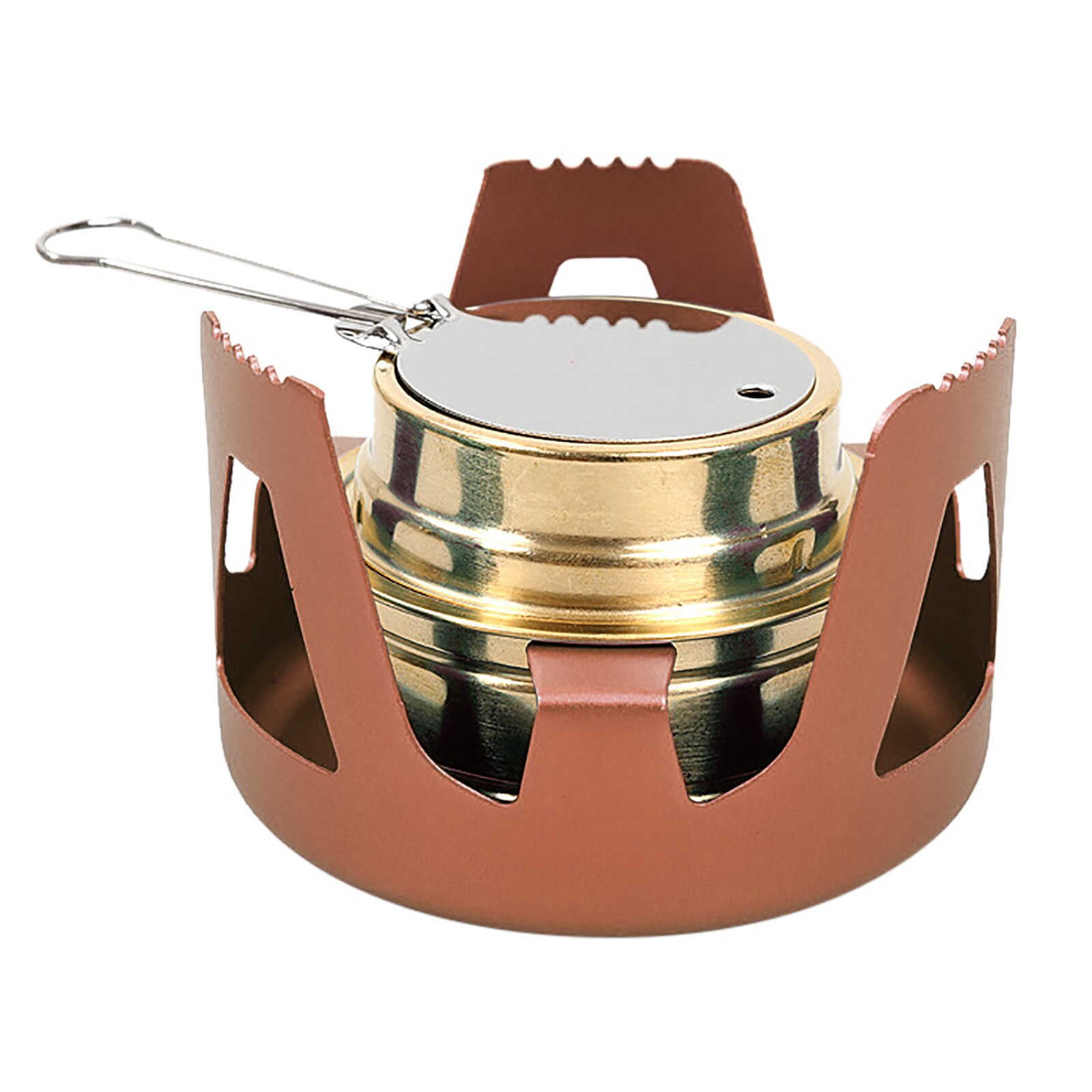 40# Mini Outdoor Portable Liquid Solid Alcohol Stove Field Stove Camping Vaporization Solid Alcohol Stove Stove Accessories: B