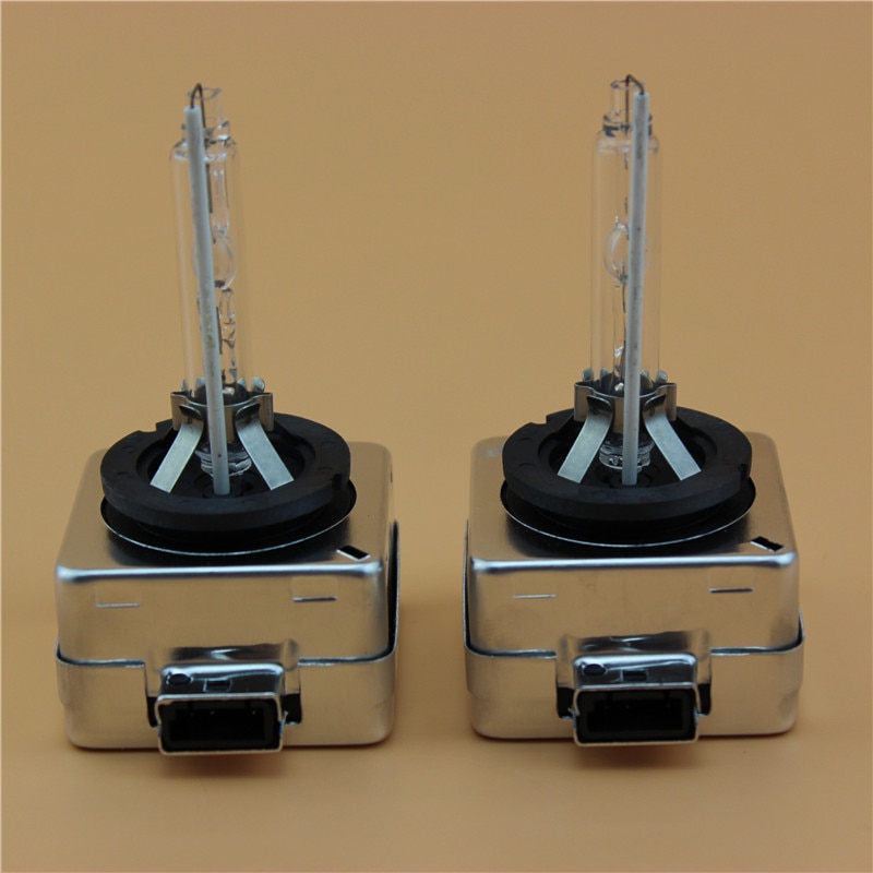 2 Pcs D1S HID Xenon bulb lamp with metal holder Replacement Light Car Source Headlight Lighting 12V 35W 4300K 6000K 8000K 5000K