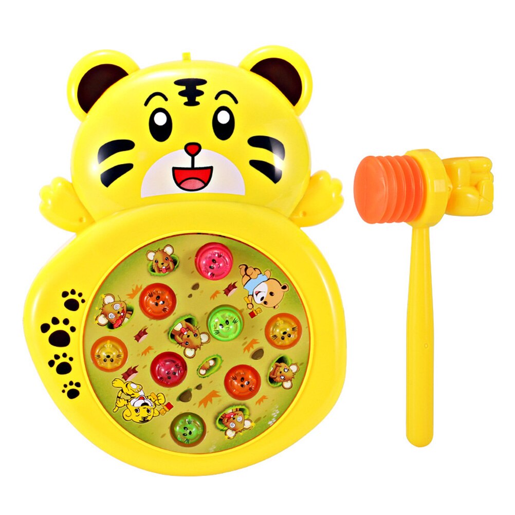 Juego de topos eléctricos, martillo en forma de tigre de dibujos animados, Whacking, 1 Juego: Default Title