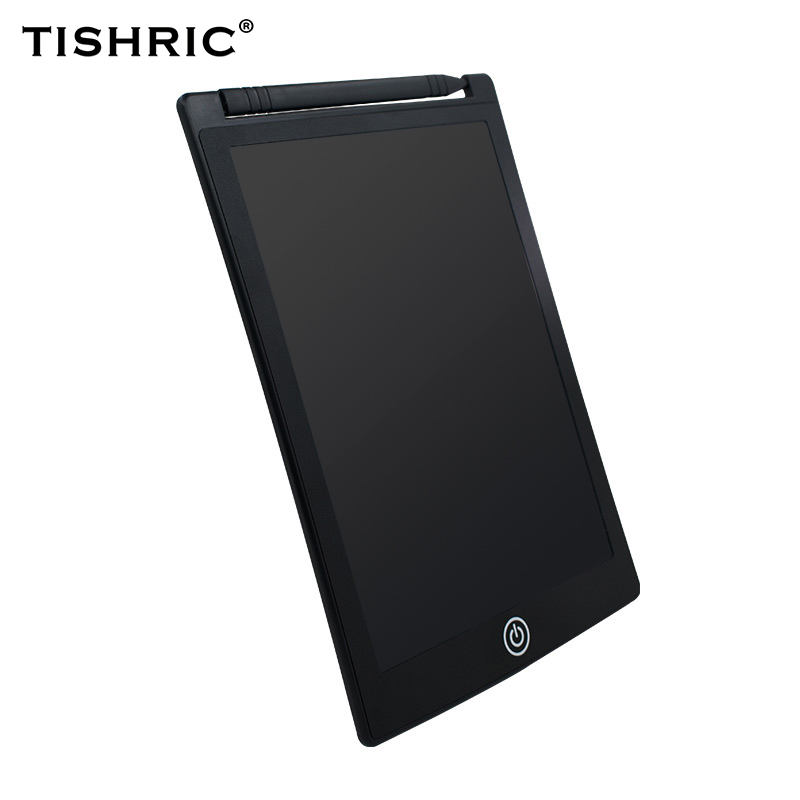 Tableta gráfica Digital TISHRIC para dibujar tableta/almohadilla/tablero de dibujo borrable electrónico para niños tableta de escritura LCD de 8,5 pulgadas: 8.5 black no lock