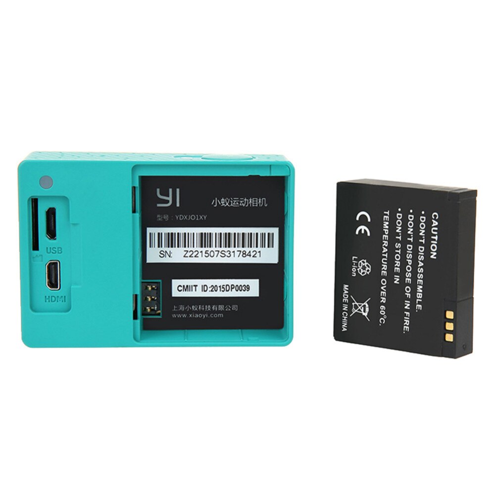 For Xiaomi yi Camera 4PCS AZ13-1 Li-ion battery 1010mAh 3.7V battery For xiaomi yi Action camera xiaomi yi accessories