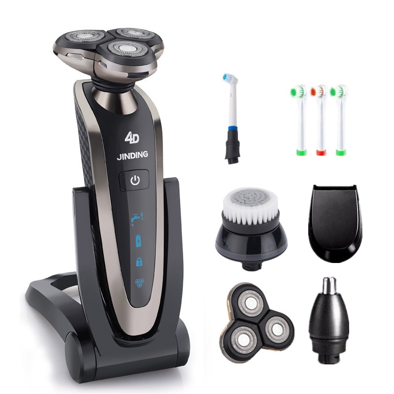 4D Shaver Electric Shaver for Men Rechargeable Ele... – Vicedeal