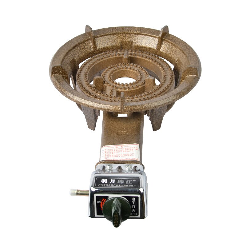 High fire range of gas stove low pressure single liquefied gas with frame commercial household energy saving gas