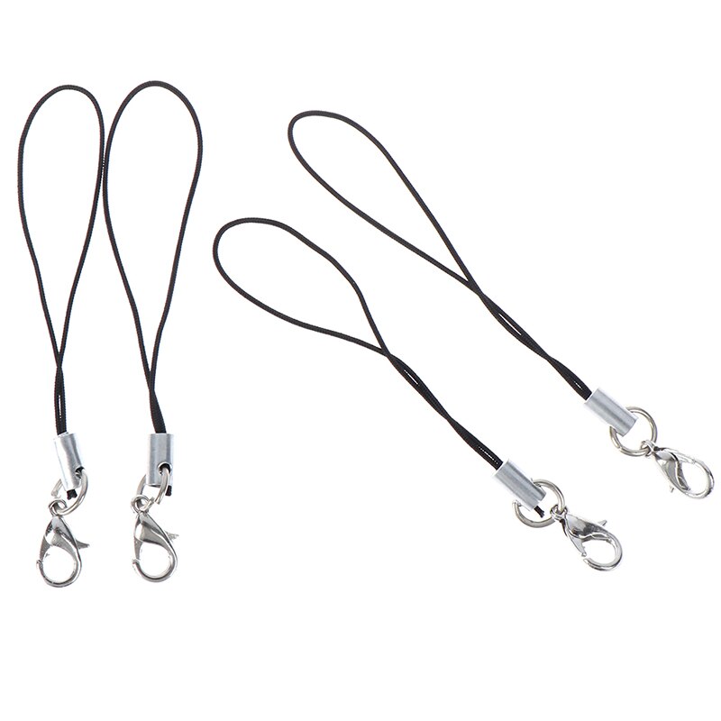 10x porte-clé lanière pour clé USB courroie courroie noire