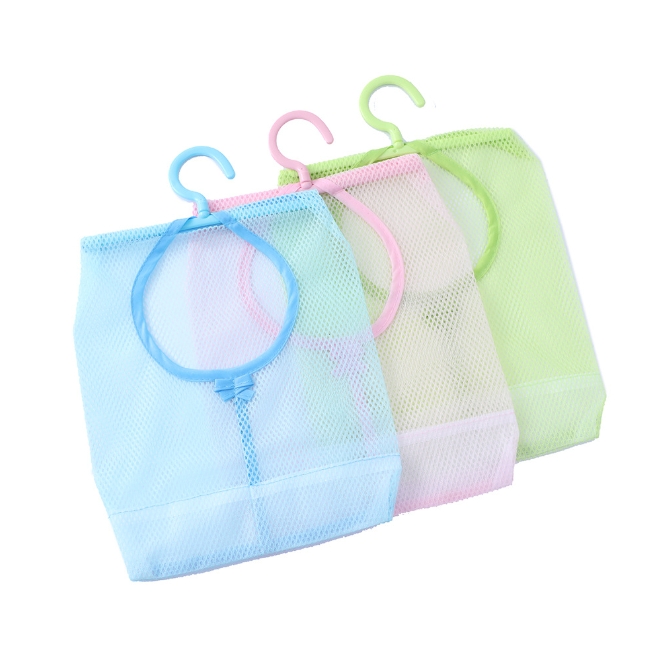 Bolsa de malla para colgar ropa, organizador de cestas de almacenamiento, gancho colgante para cocina y baño