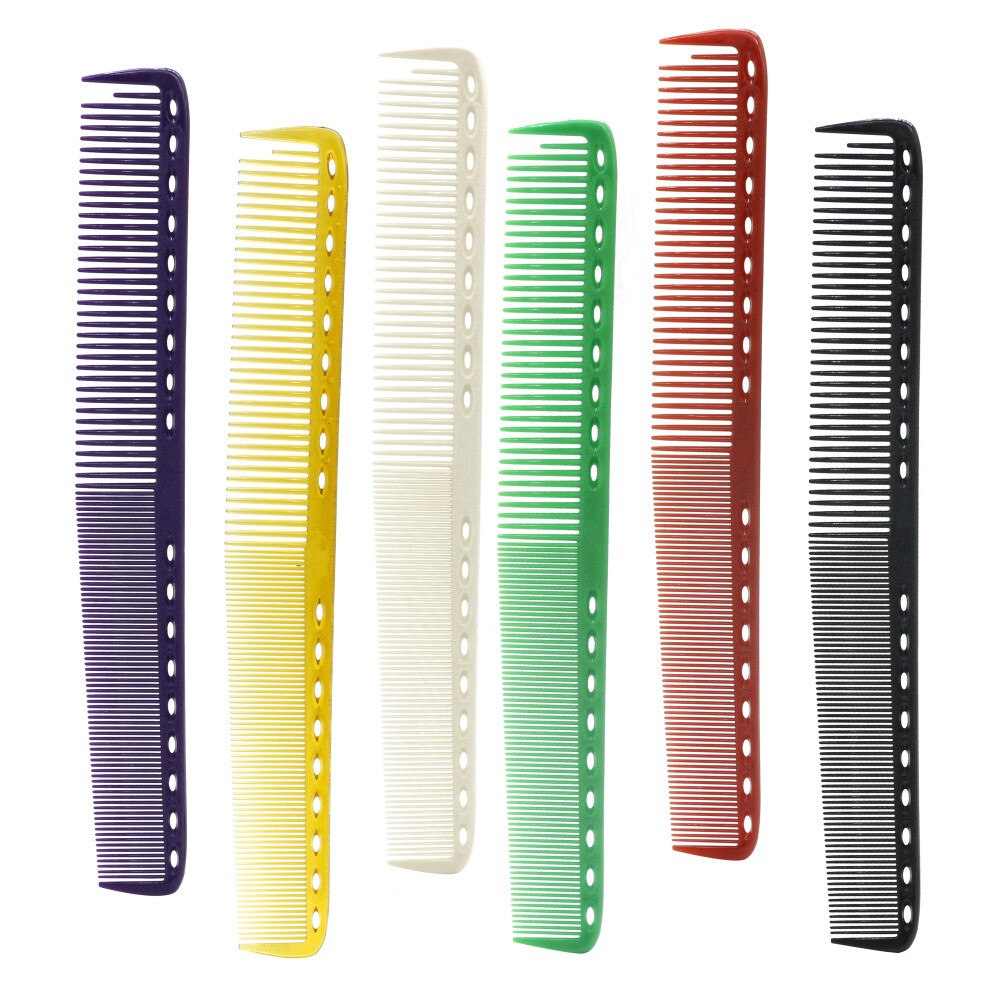 Unbreakable Resin Haircut Comb In 6 Colors Classic Hairdressing Comb For Hairdresser Antistatic Styling Comb