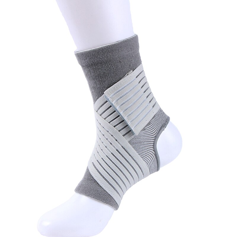 Hoge Elastische Compressie Enkel Bandage Brace Ondersteuning Voor Sport Basketbal Voetbal Sport Veiligheid Enkel Bescherming Brace