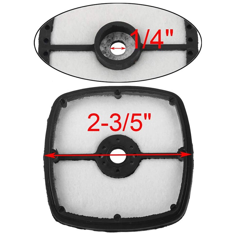Luftfilter für Fit Echo Trimmer Gebläse Mantis 130310-54130 SRM225 SRM210 HC150 A226001410