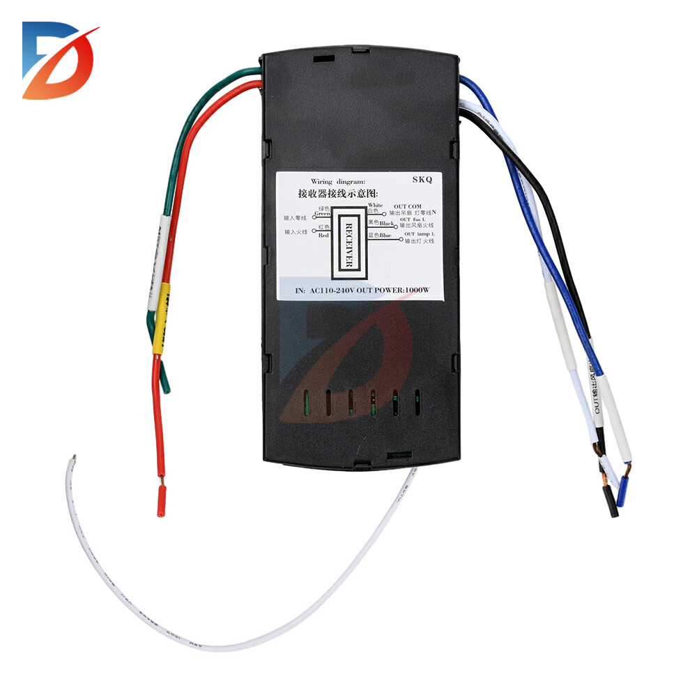 Universell fjärrkontroll för takfläkt, universell fjärrkontroll för fläkt,  ac220-240v trådlösa hastighetskontroller