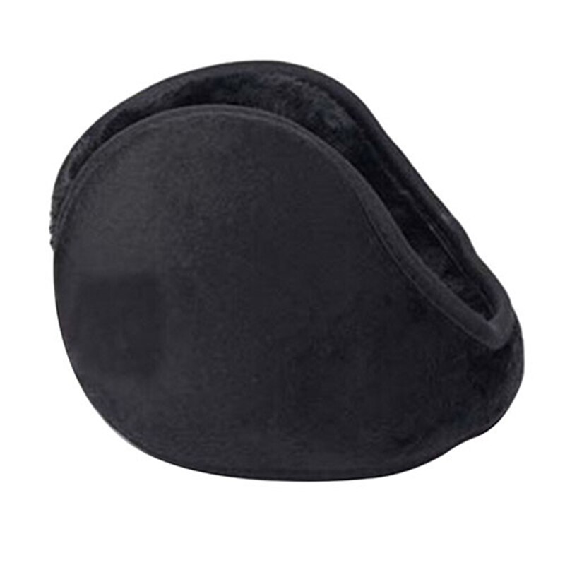 Unisex Mannen Stijl Zwart Oorbeschermer Winter Ear Muff Band Warmer Grip Oorlelletje 94DL