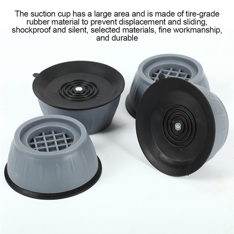 4Stck Anti-Vibration Füße Pads Universal- Waschmaschine Gummi matt Anti-Vibration Pad nicht-Unterhose Pad trockner Kühlschrank Basis Befestigt
