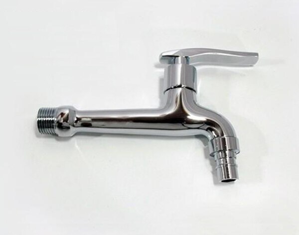 Chrome Plated 14cm Long Garden Faucet Brass Wash Mop Water tap Types: Yellow