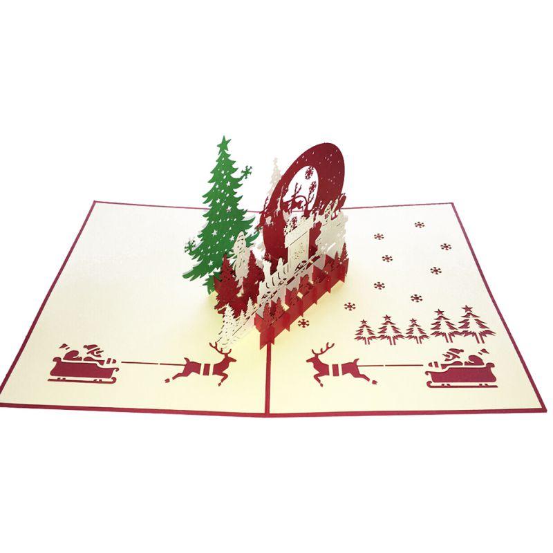 1 stücke Weihnachten Diy Nachricht Andenken Geburtstag Festival Hochzeit p84 Gruß Karte