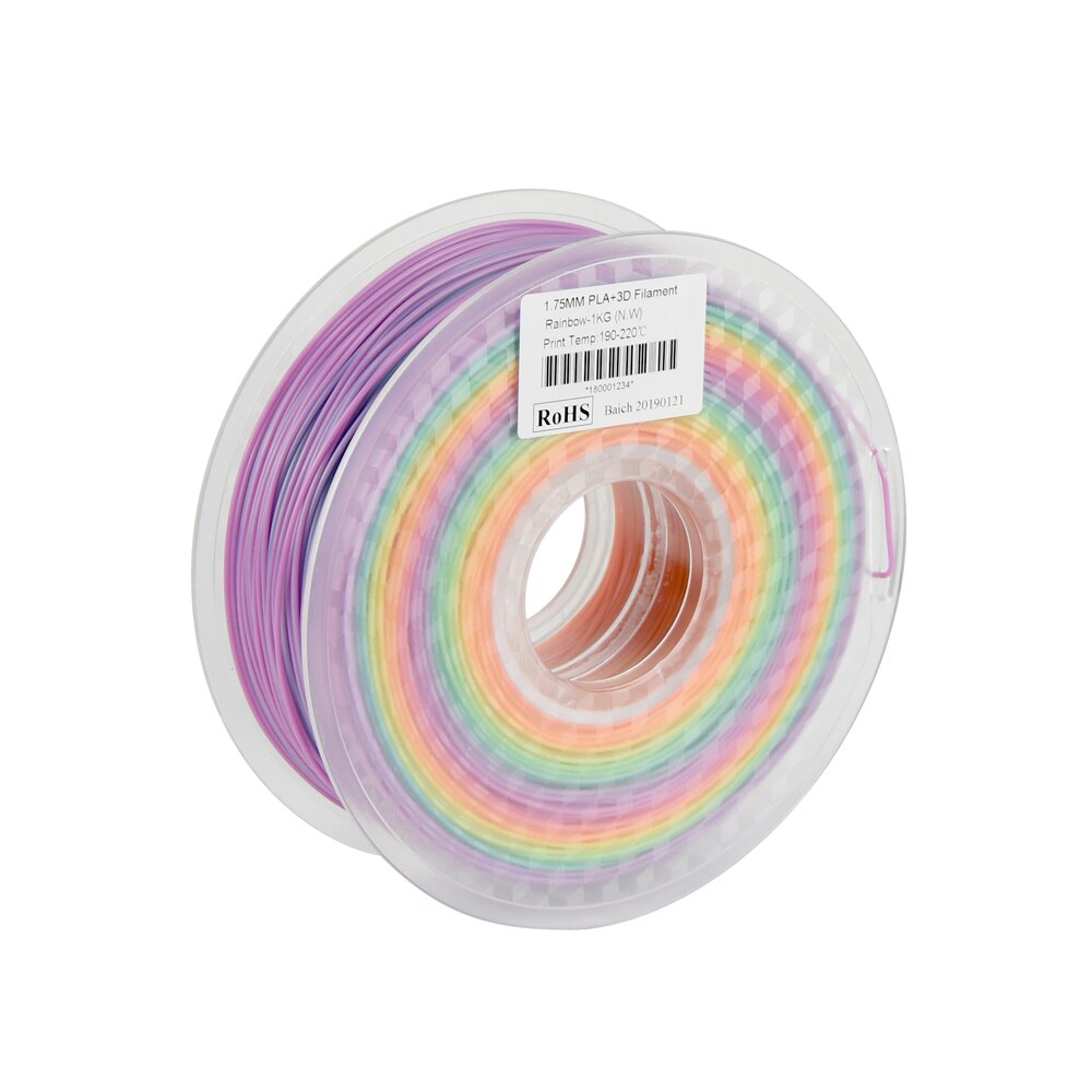 Impresora 3D de plástico PLA ABS PETG, 1kg, 1,75 MM, suministros de Filamento para RepRap, Filamento PLA 1,75