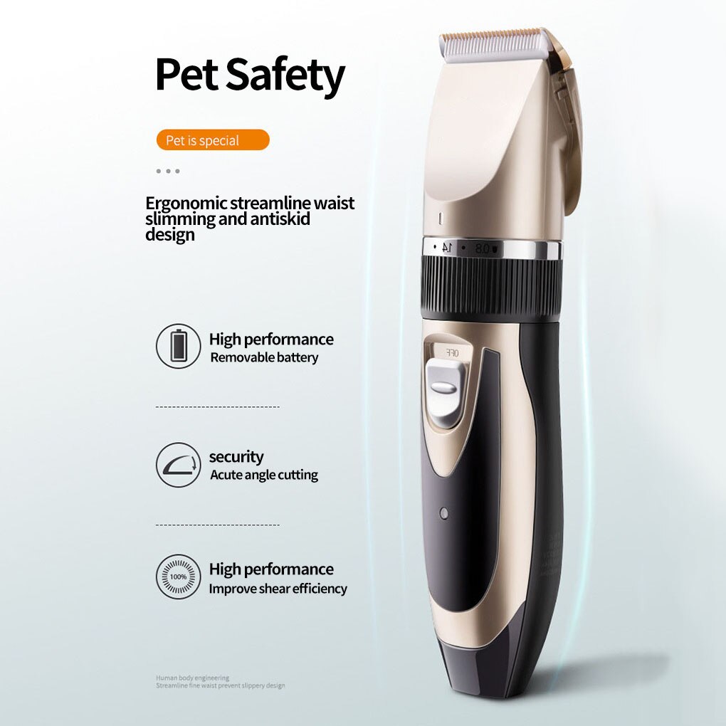 Maszynka robić strzyżenia zwierząt zestaw robić przycinania włosów pielęgnacja maszynka robić golenia tryler bezprzewodowy zestaw robić strzyżenia niski poziom hałasu standardowy