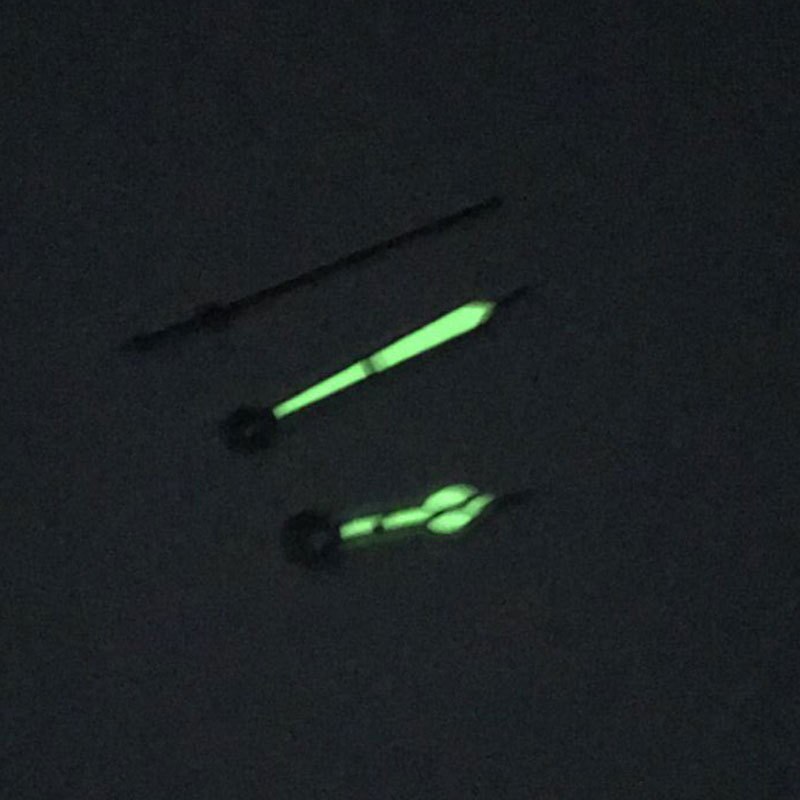 Horloge Handen Groene Lichtgevende Fit Miyota8215,8205,821A,St1612 DG2813/3804 Beweging