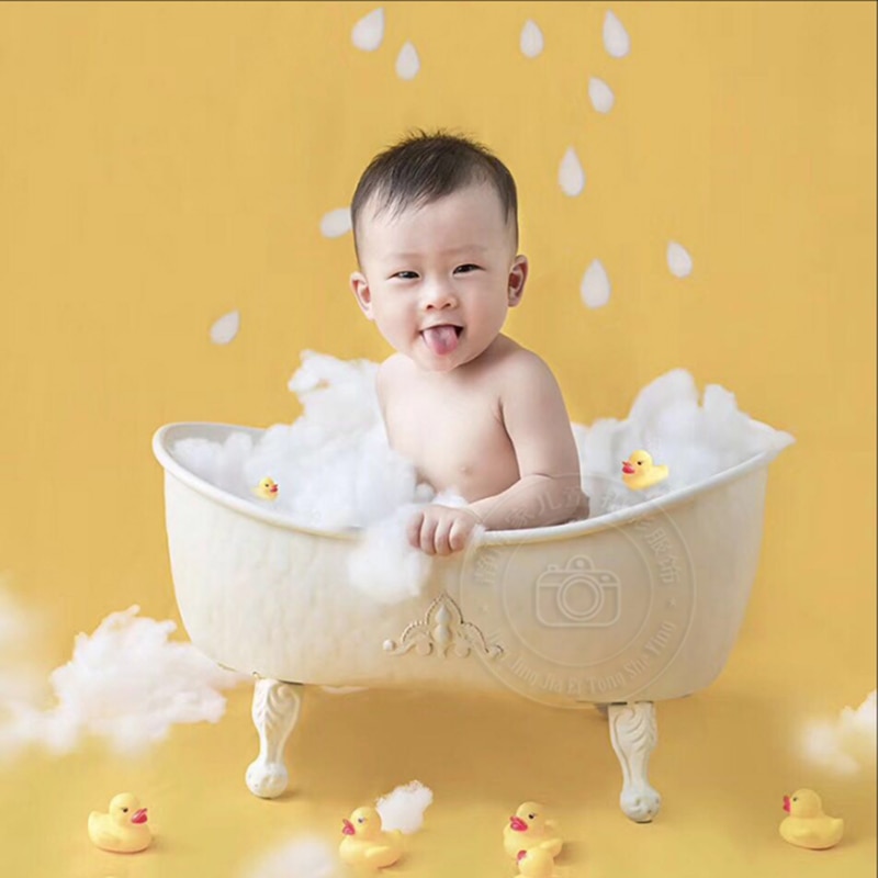 Accessoires de photographie de -né, baignoire de douche, panier de pose de Studio Photo pour bébé