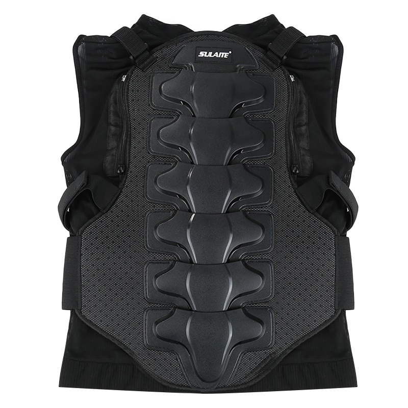 Strong Moto Armor Cycling Jackets Body Protection Shirt Skiing Body Armor Spine Chest Back Protector Protective Gear: XL
