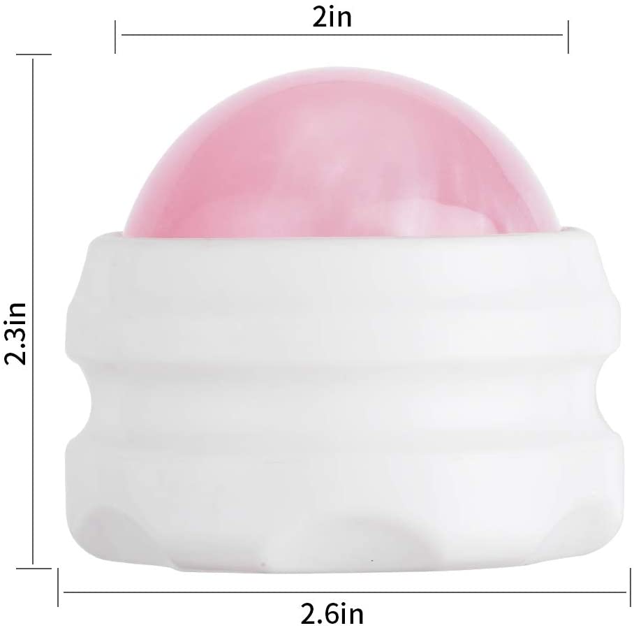 Massage Roller Ball &amp; Cold Therapy Rolling Gel Ball Deep Tissue Massage for Foot/Face/Back/Plantar Fasciitis/Muscle Fitness