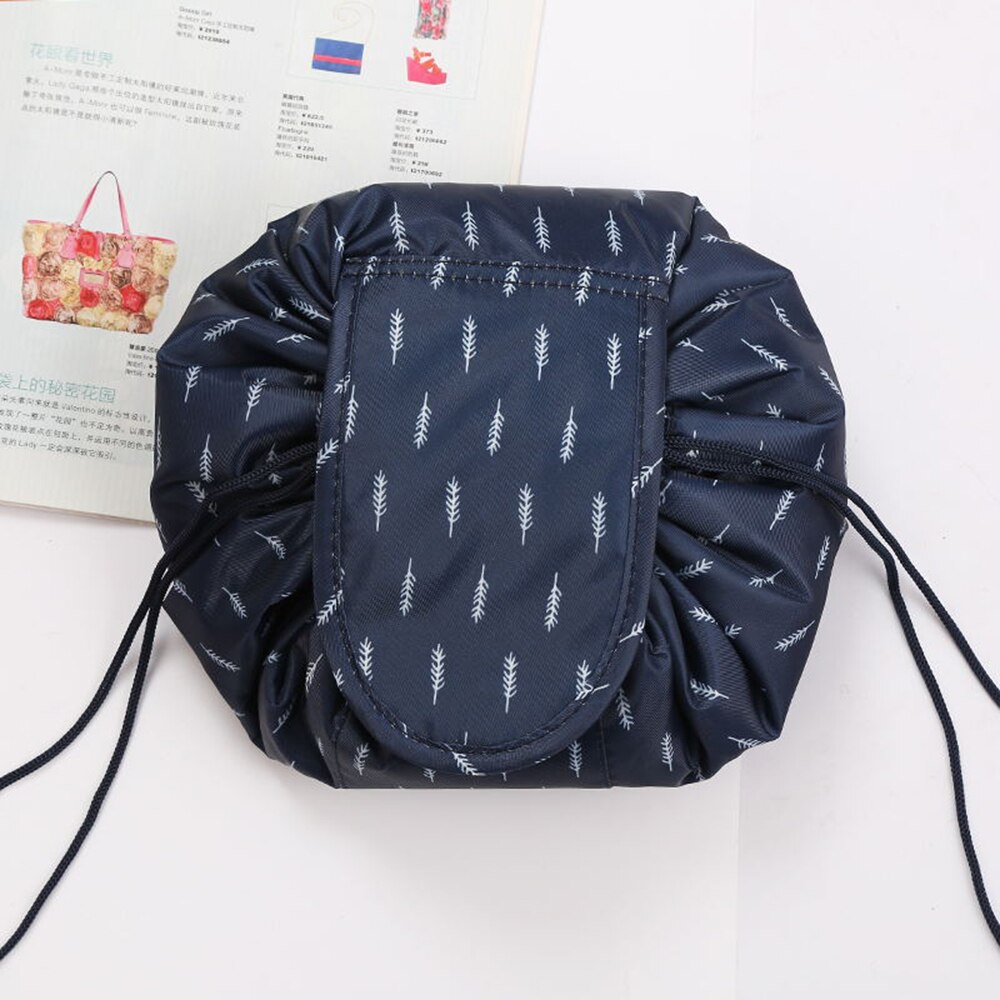 Unisex Portable Lazy Storage Cosmetic Bag Drawstring Waterproof Magic Makeup Pouch Large Capacity Travel Toiletry Bag: Style 2