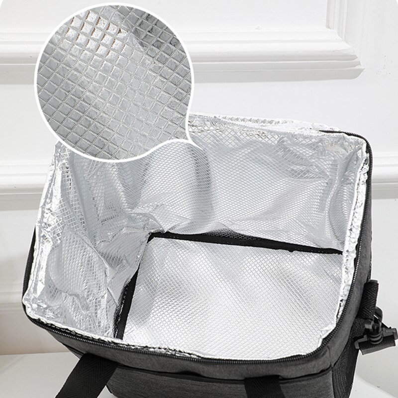 25L Lunch Box Thermal Cooler Bags Work Food Carrier Portable Picnic Snacks Storage Tote Ice Bag Insulated Handbags for Women Men