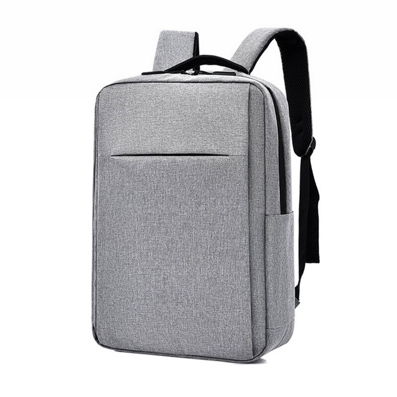 Puimentiui mochila para hombre, mochila para ordenador portátil, mochila de viaje, mochila de gran capacidad para negocios, bolsas de colegio con carga USB: Gray D