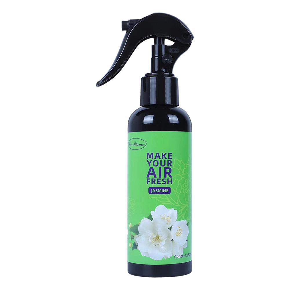 150 ml Auto-Lufterfrischer, Handspray, Parfüm, Geruchsbeseitiger, wesentliche, langlebige Luftreinigung für zu Hause, Desodorierung für das Auto: Schwarz