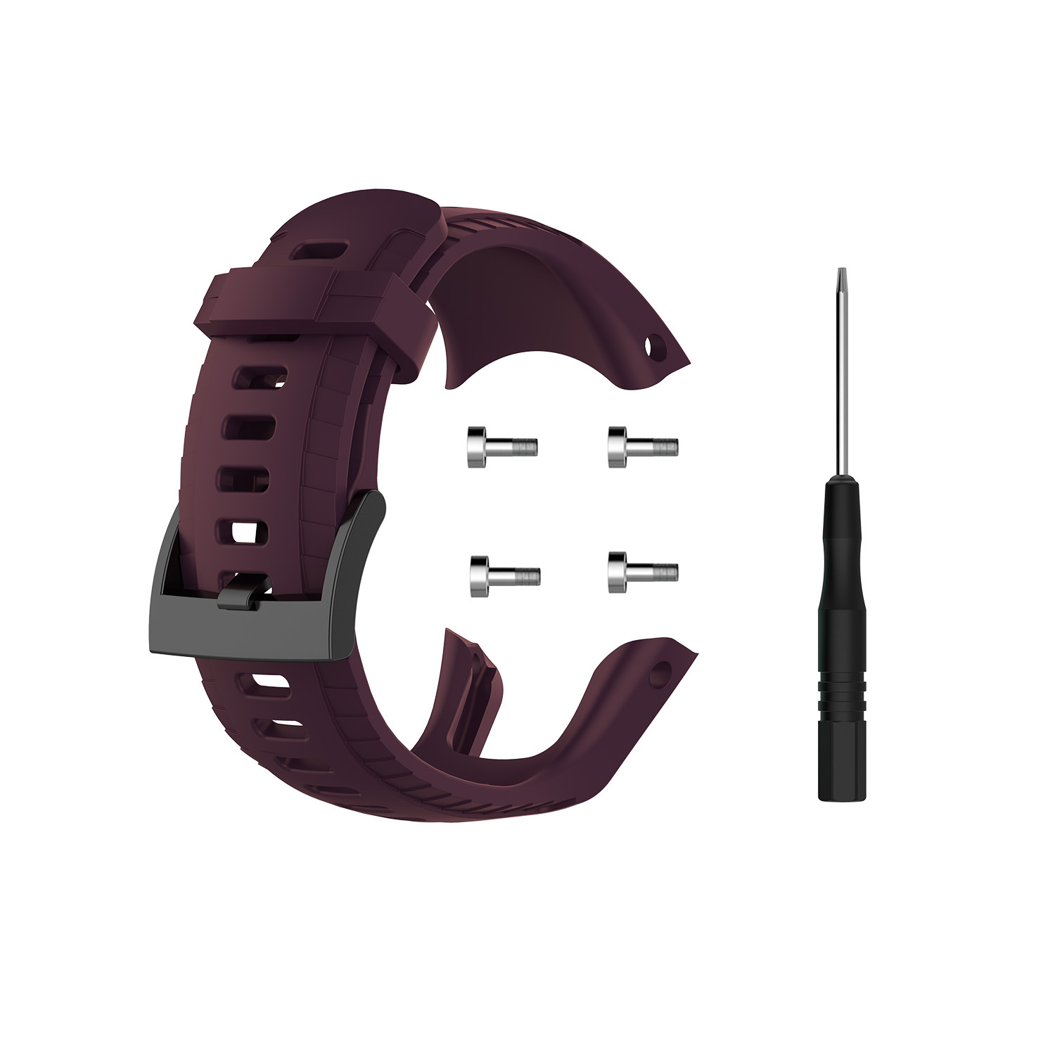 Silicone Strap For Suunto 5 SmartWatch Replacement Bracelet Wristband For Suunto 5 Watch Accessories: PURPLE