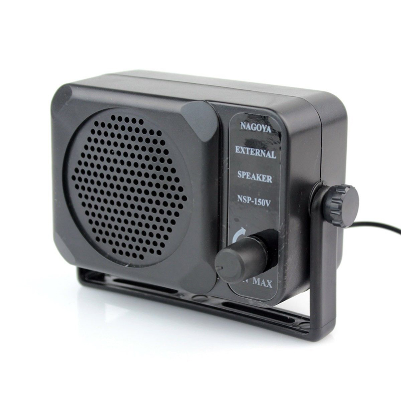 Niye nsp -150v mini-außenlautsprecher für mobilfunkgeräte und mikrofone, passend für kenwood, yaesu, icom, amateurfunkgeräte und autoradios
