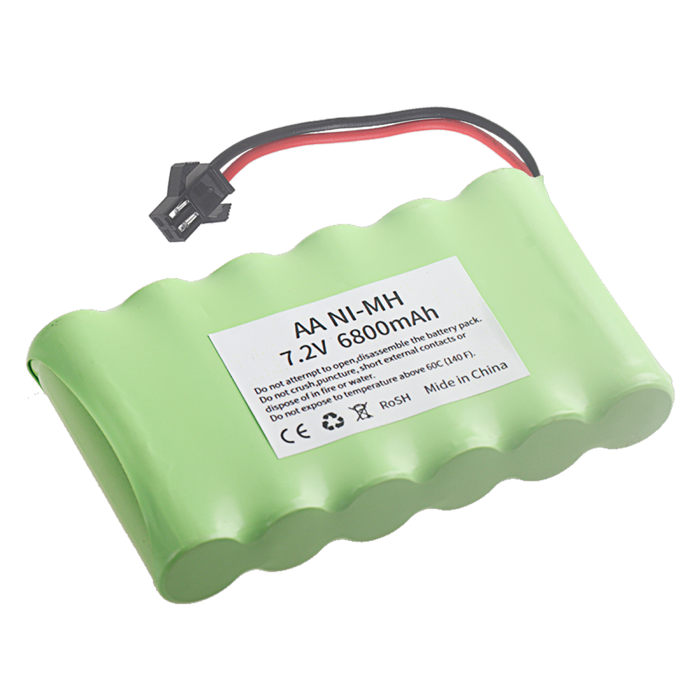 3,6 V/4,8 V/6 V/7,2 V/8,4 V/9,6 V/12 v 3000 mah 5000/ 6800 mAh NI-MH Akku für Rc spielzeug Auto Boot Tanks Züge Roboter Pistole