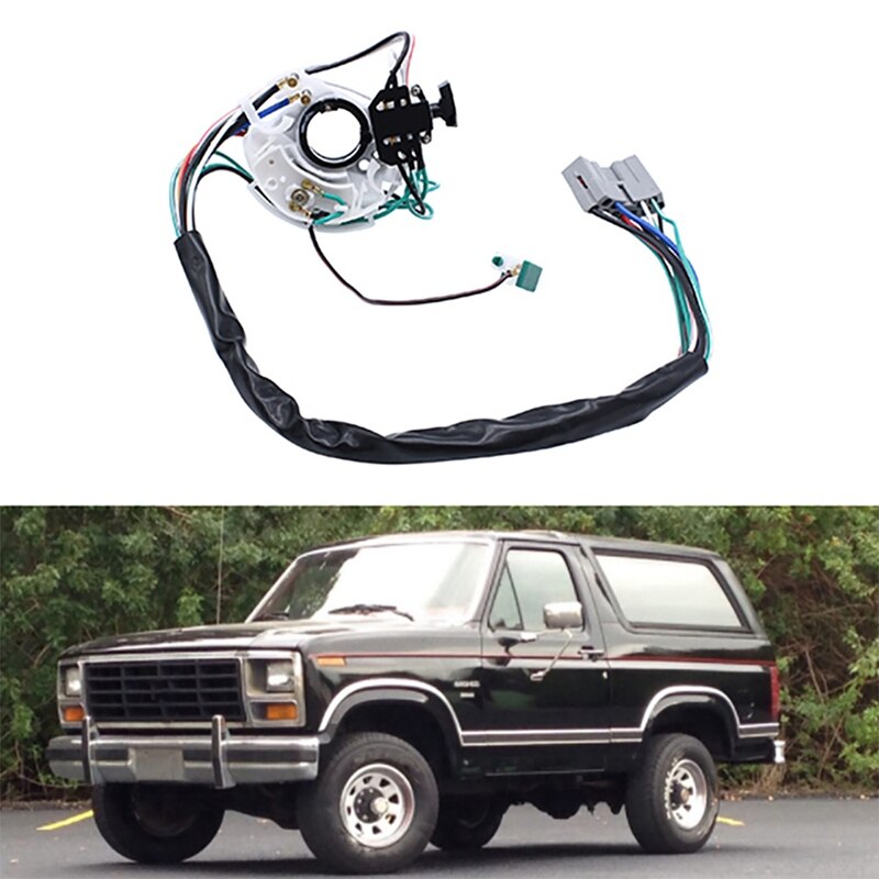 Turn Signal Switch Cable for 84-91 Ford Bronco F-Series Pickup Truck W/ Tilt Steering 13402301: Default Title