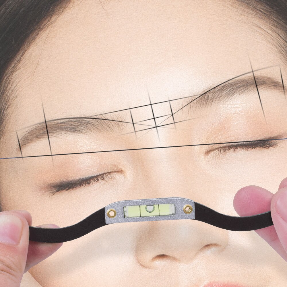 Horizontal Bead Mapping Ruler For Permanent Makeup and Microblading