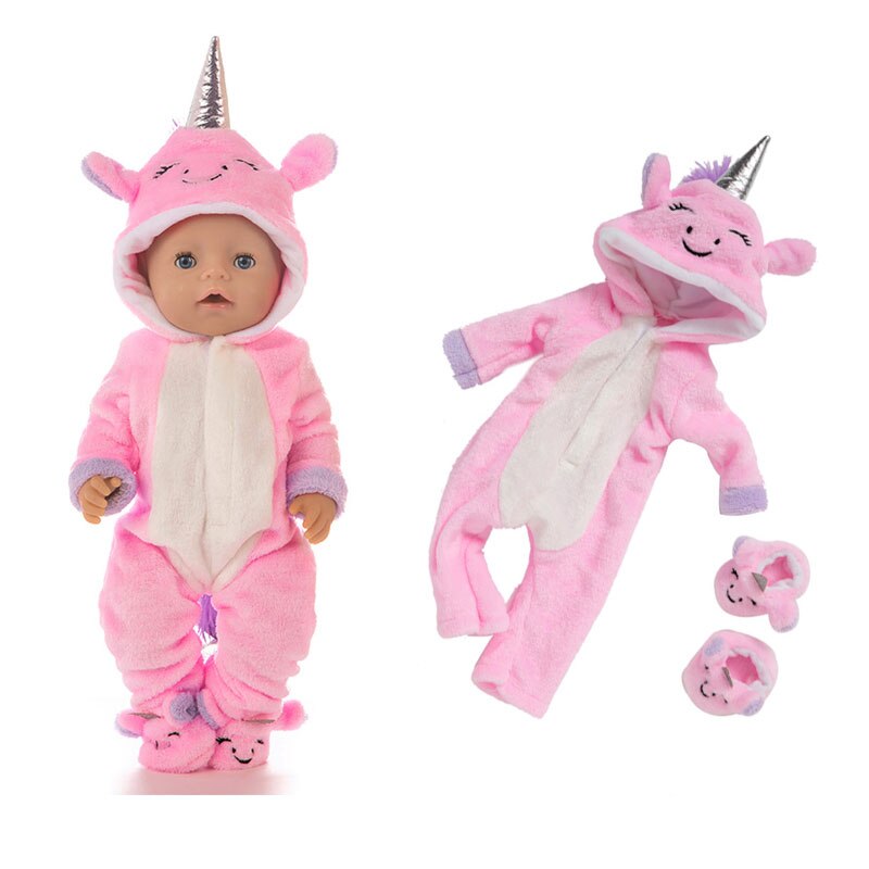 neue Anzug Fit Für 43cm Baby Born Puppe 17inch Geboren Babys Puppe Kleidung: 07