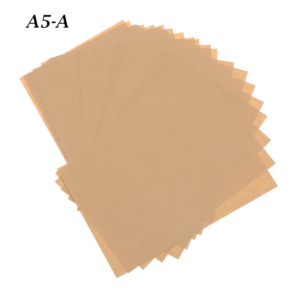 25 Sheets Empty Letter Paper Kraft Printing Writing Thick Paper Postcards DIY Card Hand Making Craft Wedding Invitation Card: A5-A