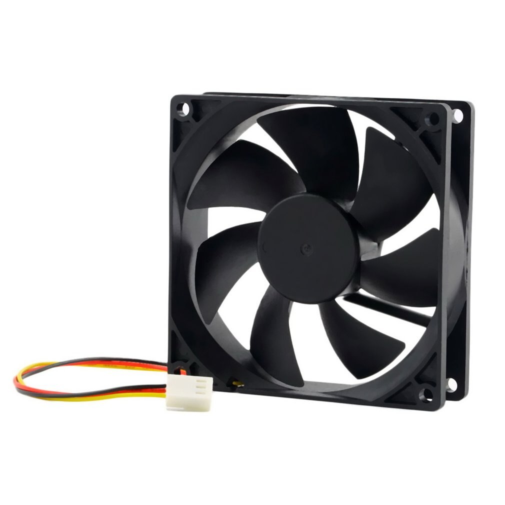 12V 3Pin Fan Cooler 9cm 90x25mm 90mm 65 CFM DC PC Cooling Fan CPU Heat Sinks Cooler