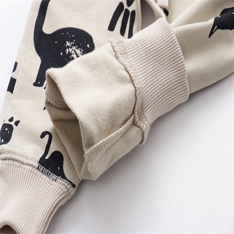 Kids Animals Trousers Boys Girls Long Pants Fall Spring Children Sweatpants Sport Clothing Pants Boys