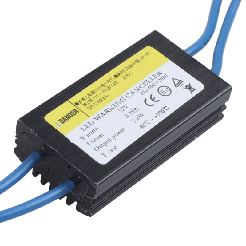 Resistencia Canbus T10 - Elimina errores, luz Led W5W, 4 unidades