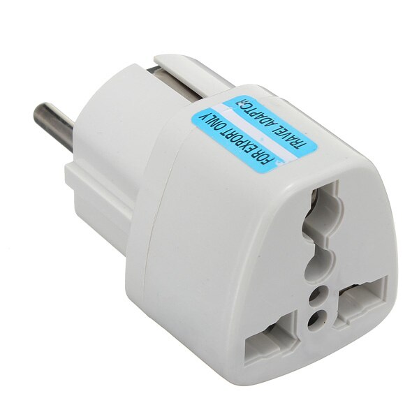 Universele AU VS UK naar EU Europa Plug AC 250 v Power Travel Adapter Plug