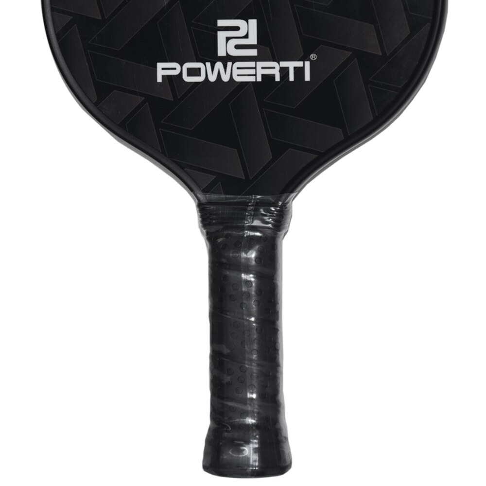 Tennis Table Racket Pingpong Racket Long Handle Carbon Fiber Surface Pickle Ball Racket 2 Paddles with 4 Balls