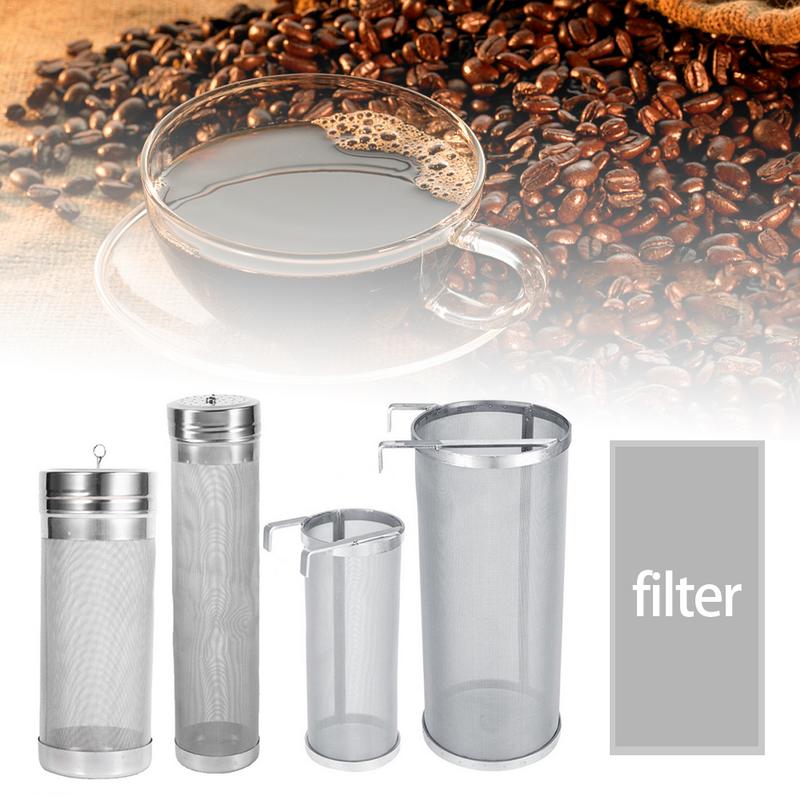 Garosa Hop Spider 300 micron bier mesh hop filter zeef voor thuis bier brouwen waterkoker droge spin filter voor thuis bier brouwen (10 * 25,5 cm