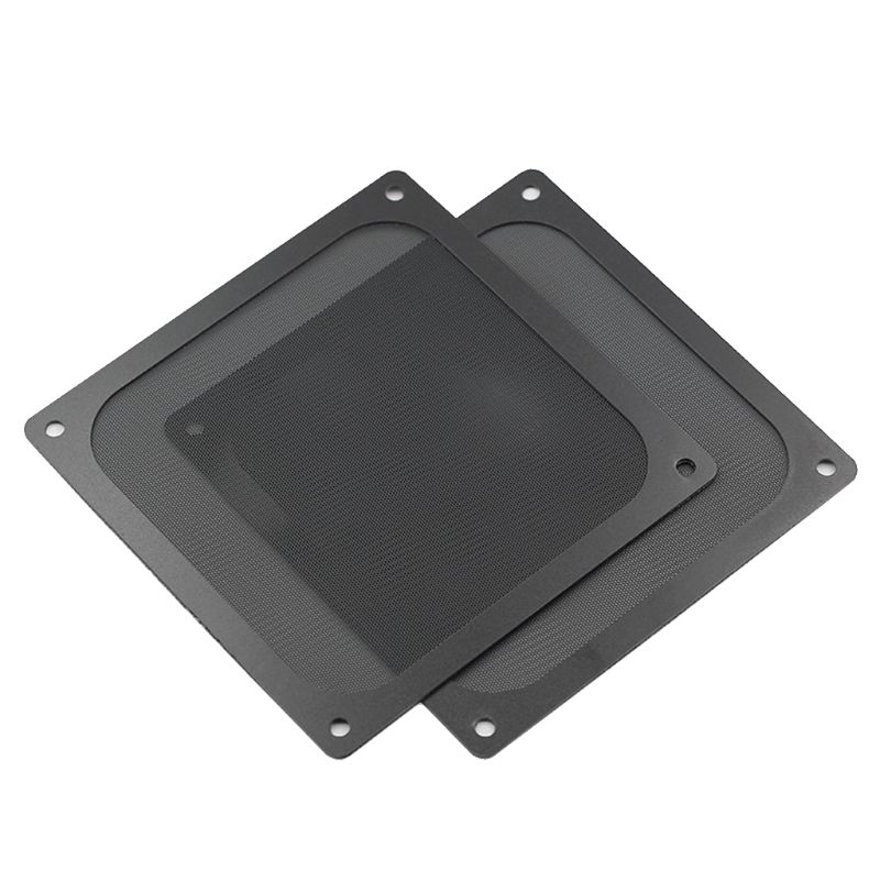 Filtro antipolvere magnetico coperchio della ventola a rete antipolvere protezione della griglia della rete con foro per PC accessori per ventola di raffreddamento della custodia del Computer