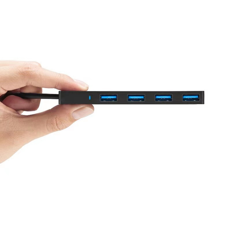 USB 3.0 Hub - 4 Poorten - USB 2.0 Type C Expander - Splitter Kabel voor PC Laptop