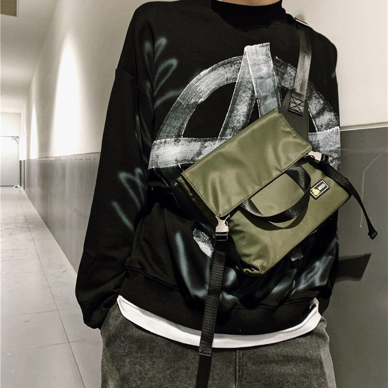 Multifunction Men Casual Chest Bag Oxford Waterproof Messenger Travel Bags Sling Bags Women Trip Shoulder Crossbody Bags for Men