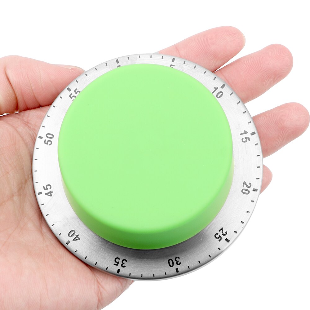Kitchen Timer with Magnetic Base Cooking Tools Kitchen Gadgets 60 Minutes Kitchen Timer Stainless Steel Kitchen Timer Clock