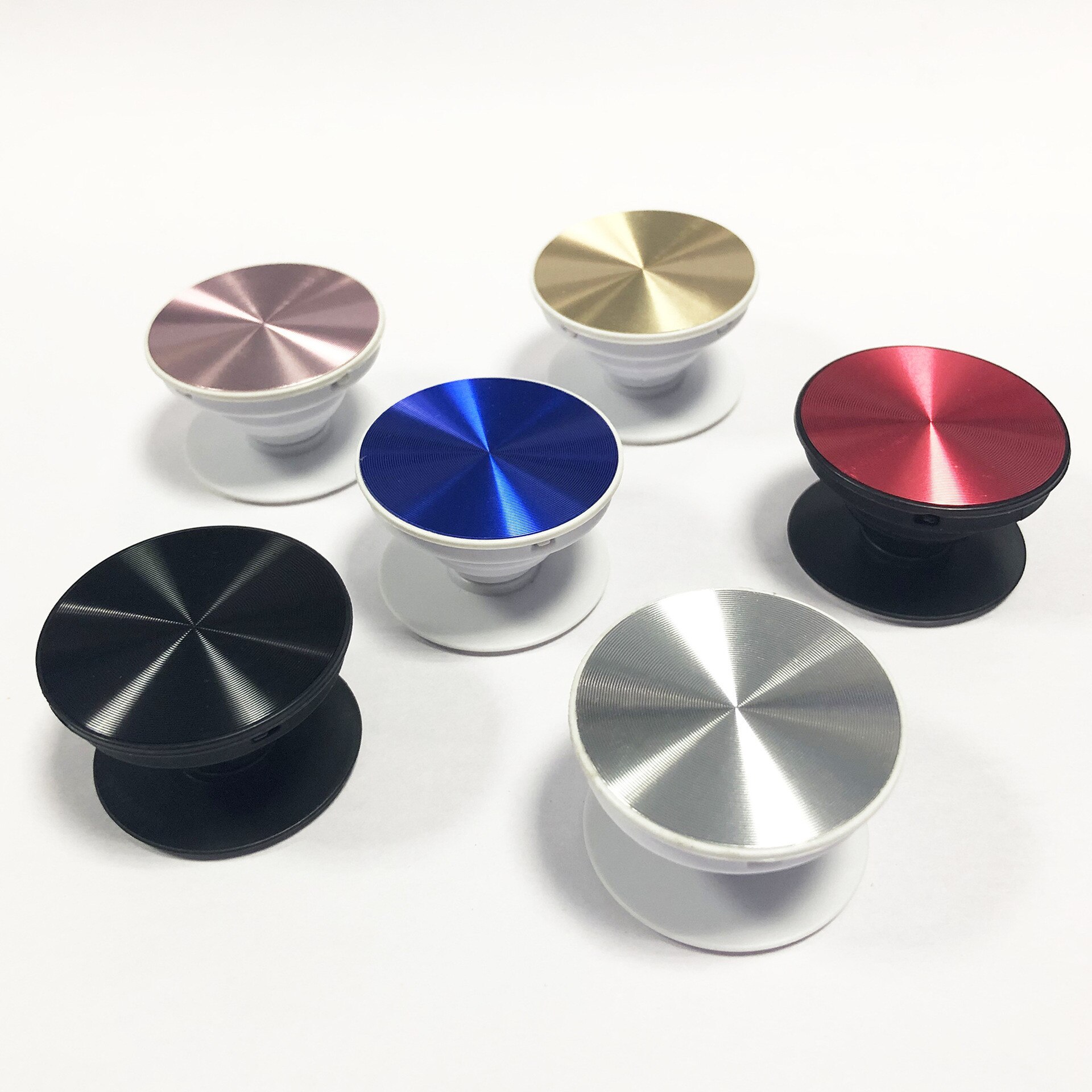 Cell Phone flat Airbag bracket Holder Mount Pull Out Collapsible Grip Stand Folding telescopic bracket