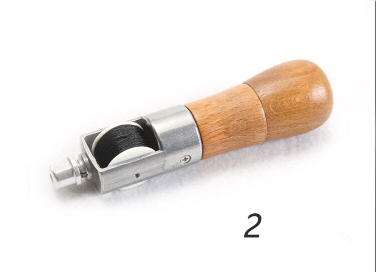1PCS Leather Sewing Machine Stitch Sewing Awl Thread Kit Needles Stitch Leather Fabric Leather Craft DIY Hand Tool: 2