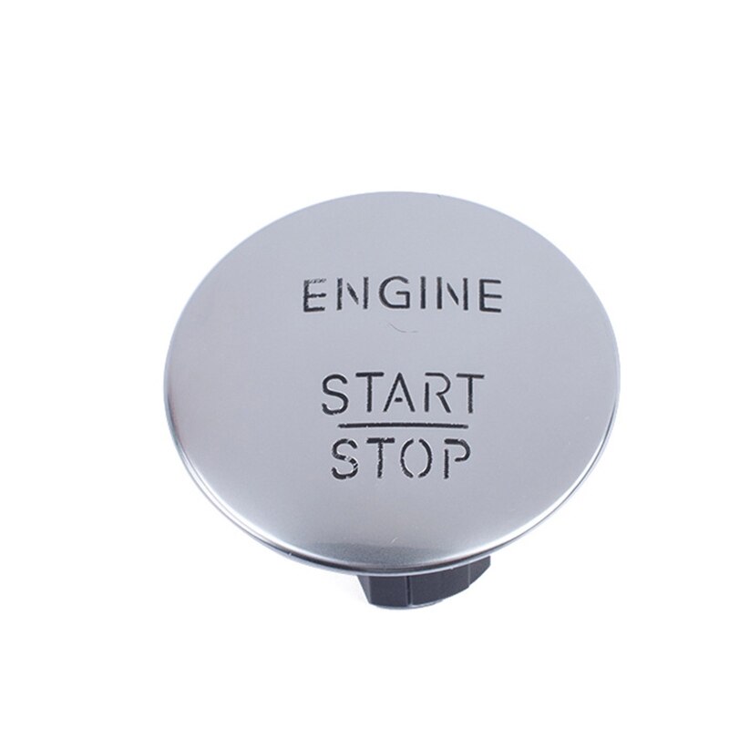 One Key Start Button Switch Start Stop Engine Keyless Switch Set With Keychain Compressed Towel For C63 AMG Car Model